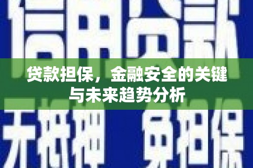 色达贷款担保，金融安全的关键与未来趋势分析
