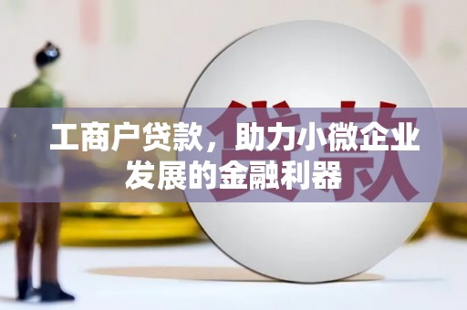 色达工商户贷款，助力小微企业发展的金融利器