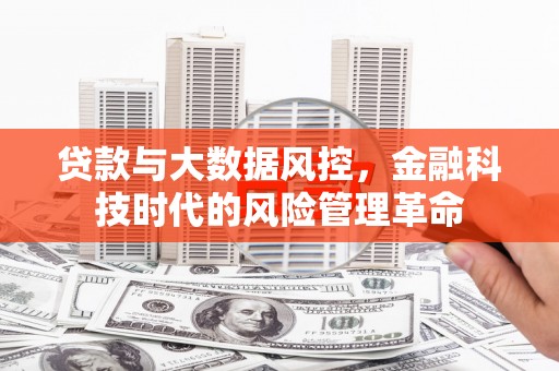 色达贷款与大数据风控，金融科技时代的风险管理革命