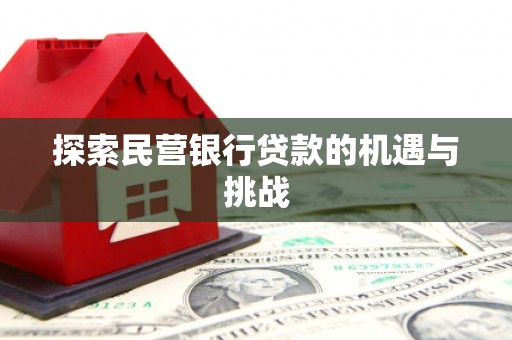 色达探索民营银行贷款的机遇与挑战