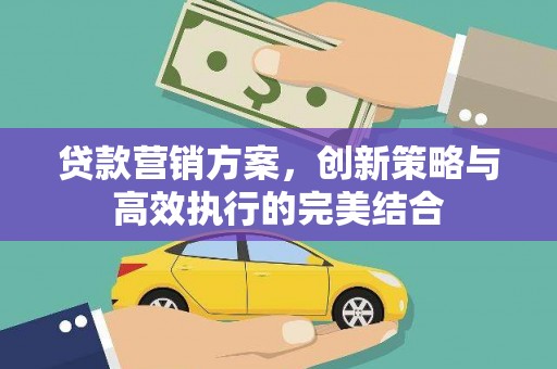 色达贷款营销方案，创新策略与高效执行的完美结合