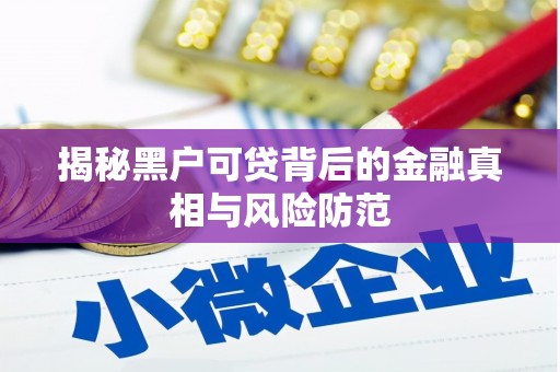色达揭秘黑户可贷背后的金融真相与风险防范