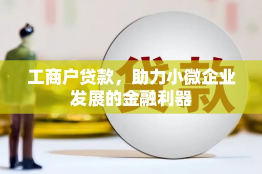 色达工商户贷款，助力小微企业发展的金融利器