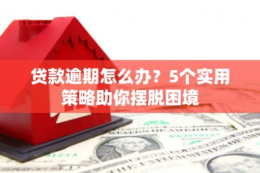 色达贷款逾期怎么办？5个实用策略助你摆脱困境