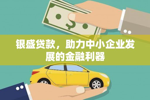 色达银盛贷款，助力中小企业发展的金融利器