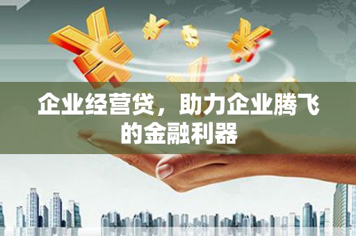 色达企业经营贷，助力企业腾飞的金融利器