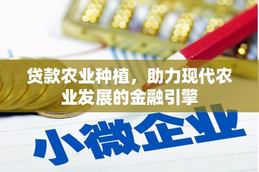 色达贷款农业种植，助力现代农业发展的金融引擎