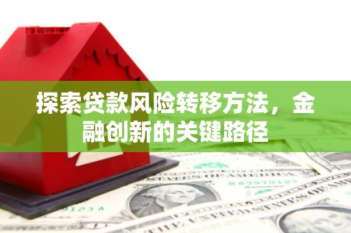 色达探索贷款风险转移方法，金融创新的关键路径