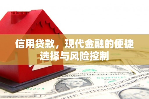 色达信用贷款，现代金融的便捷选择与风险控制