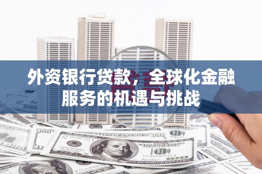 色达外资银行贷款，全球化金融服务的机遇与挑战