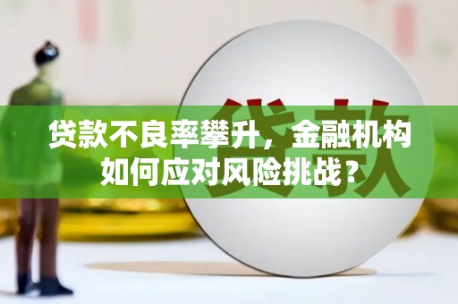 色达贷款不良率攀升，金融机构如何应对风险挑战？