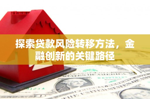 色达探索贷款风险转移方法，金融创新的关键路径