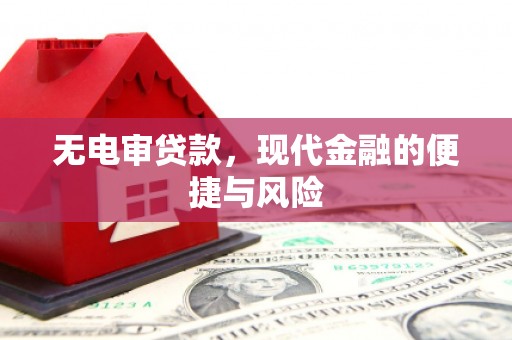 色达无电审贷款，现代金融的便捷与风险