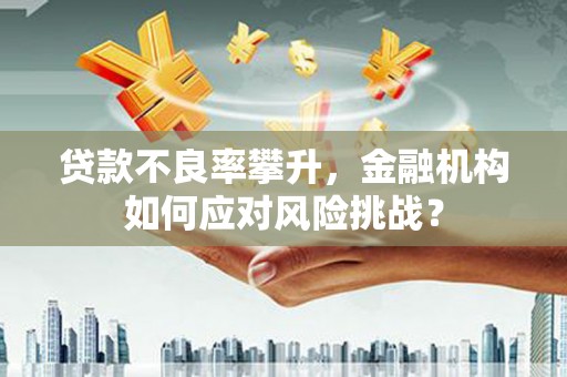 色达贷款不良率攀升，金融机构如何应对风险挑战？