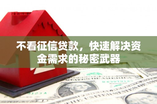 色达不看征信贷款，快速解决资金需求的秘密武器