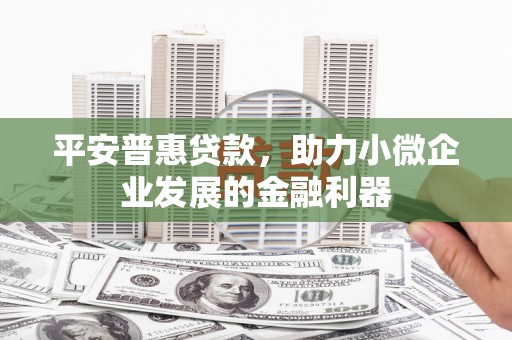 色达平安普惠贷款，助力小微企业发展的金融利器
