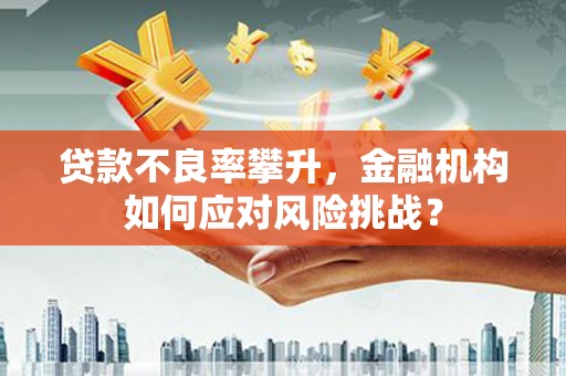 色达贷款不良率攀升，金融机构如何应对风险挑战？